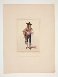 ARAGONAIS. Veste de drap.
