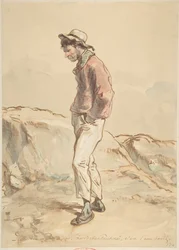 Ein Matrose steht am Ufer, 1859-60