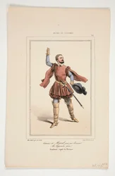 Kostüm von Marcel, gespielt von Levasseur