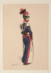 Nationale Garde zu Pferd