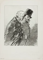 Les Lorettes vieillies: ...Et à ce bal des Variétés, Adolphe...