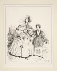 Morgenmantel. 1835.