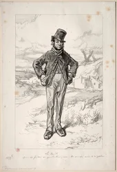 Physionomien Parisiennes: Le Lundi, 1857-58