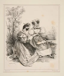 Toilette auf dem Lande