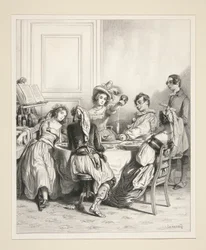 Ein Frühstück im Morgengrauen