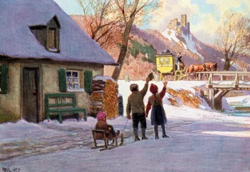 Neujahrsgruß des Postillons