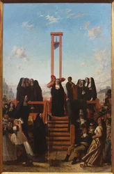 Guillotine. Die Karmelitinnen von Compiègne, erste Hälfte des 19. Jahrhunderts