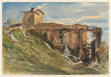 Eine Villa bei Rom