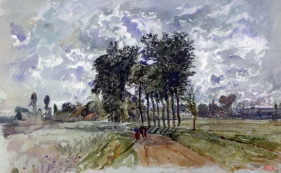 Der Weg nach Crécy, 1857