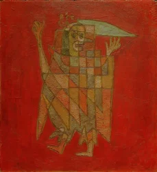 Allegorische Figurine (Verblassung)
