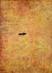 Pfeil im Garten