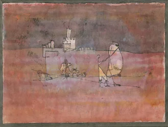 Episode vor einer arabischen Stadt, 1923