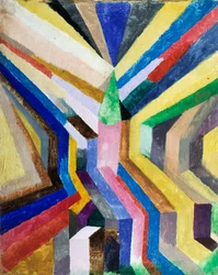 Grüne Kirche und Kirchturm