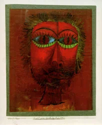 Kopf eines berühmten Räubers