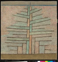 „Pin“ (Kiefer) - Gemälde von Paul Klee (1879-1940)