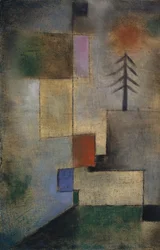 Kleines Bild von Tannen, 1922