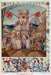 Festung des Glaubens, verteidigt vom Papst und der kirchlichen Hierarchie