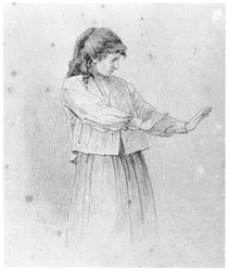 Hysterische Frau