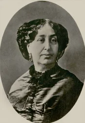 Porträt der Schriftstellerin George Sand