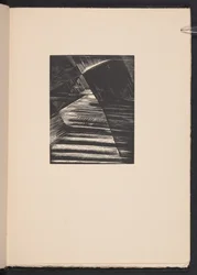 Die Trennung des Lichts von der Dunkelheit, Illustration aus "Images of War... Poems" von Richard Aldington