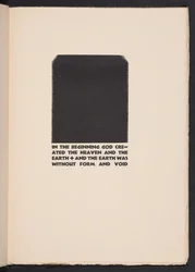 Leere, Illustration aus "Images of War... Poems" von Richard Aldington
