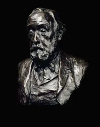 Porträt von Edgar Degas (1834-1917) 1907