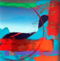 Abstrakte Landschaft