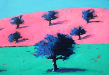 Rosa Hügel #3, 2022