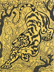 Tiger in den Dschungeln