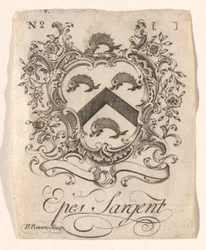 Exlibris von Epes Sargent