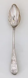 Geriffelter Teelöffel (um 1785)