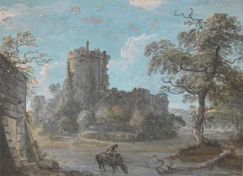 Der Eingang zu Chepstow Castle