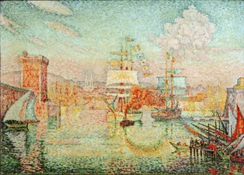 Eingang zum Hafen von Marseille