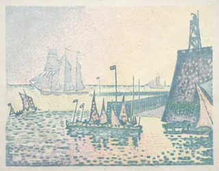 Abend, der Steg in Vlissingen, 1898