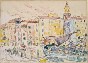 Vom Hafen in St. Tropez