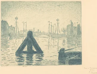 Hafen in Holland - Vlissingen (La balise - En Holland, Flessingue)