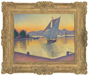 Der Hafen im Sonnenuntergang, Opus 236 (Saint-Tropez)