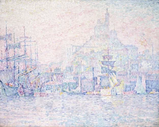 Marseille, La Bonne Mère, Morgennebel, 1907