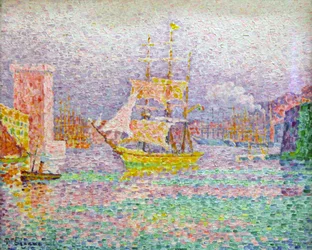 Hafen von Marseille, 1906-1907
