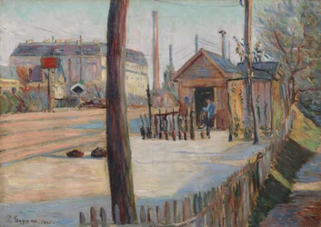 Eisenbahnknotenpunkt bei Bois-Colombes