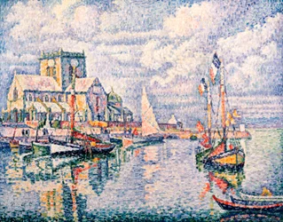 Der Hafen von Barfleur, 1931