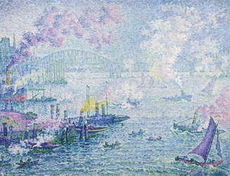 Der Hafen von Rotterdam