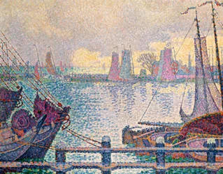 Der Hafen von Volendam, 1896