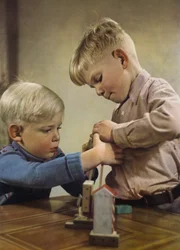 Frühe Farbfotografie: Spiel