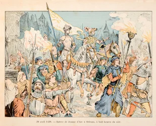 Illustration aus dem Buch „Jeanne d