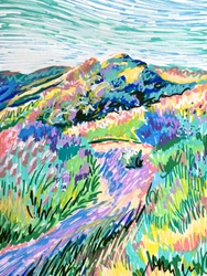 Lebendige Wiesenlandschaft