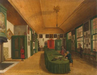 Innenraum des Raumes der Gesellschaft 