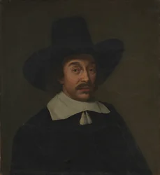 Porträt eines Mannes, möglicherweise Jan de Hooghe (1608-1682)