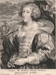 Maria de Medices Regina Franciæ, Mutter der drei Könige