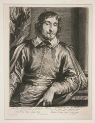 Porträt des Abbé Caesar Alexander Scaglia